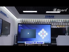 صفحه سفید تعاملی پانل مسطح مانیتورهای لمسی هوشمند تلویزیون 4K Ultra HD Screen