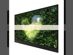 صفحه سفید تعاملی با وضوح بالا صفحه لمسی صفحه سفید الکترونیک قابل حمل و موبایل صفحه تخت تعاملی