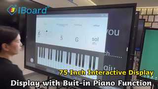 صفحه تخت تعاملی 75 اینچی برای جلسات