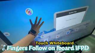 Fingers Follow on iBoard IFP