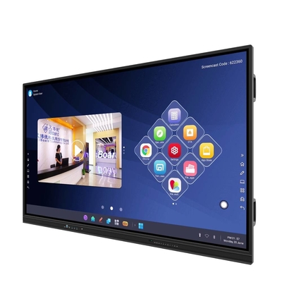 Muilty Touch 86 Inch Iboard Interactive Whiteboard All In One Touch Monitor اندروید 8.0 نسخه