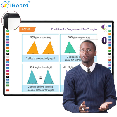 Iboard Classroom 102-inch Smart Touch Board تخته ای هوشمند و تعاملی با پروژکتور