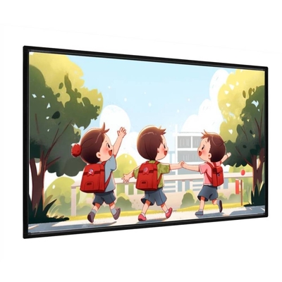تابلو متقابل مادون قرمز تابلو سفید ۸۲ تا ۱۲۰ اینچ تابلو سفید ۲۰ نقطه لمسی USB Smart Kids تابلو مغناطیسی برای کلاس