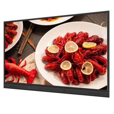 صفحه هوشمند ال سی دی اندروید 13 55 65 75 86 98 اینچ 40 نقطه لمسی صفحه نمایش تلویزیون سفید صفحه نمایش USB TYPE-C برای کودکان