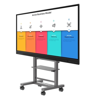 IBOARD 55" 65" 75" 86" 98" IR Touch Screen LED Smart Board تخته سفید تعاملی برای جلسه و مدرسه