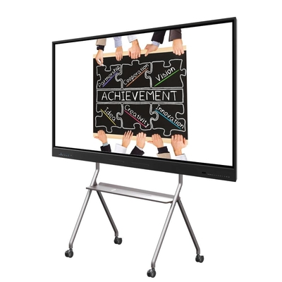 55 65 75 اینچ IR Interactive Whiteboard Finger Multi Touch Smart LCD Display Overlay Touch Frame برای آموزش کنفرانس