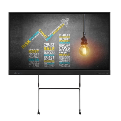 55 65 75 اینچ IR Interactive Whiteboard Finger Multi Touch Smart LCD Display Overlay Touch Frame برای آموزش کنفرانس