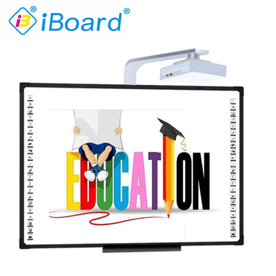 صفحه نمایش پروژکتور تعاملی 102 اینچ ، تخته وایت برد چند لمسی USB