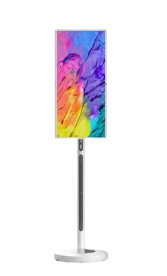 کیوسک Muilt touch 32 اینچ موبایل هوشمند صفحه لمسی قابل حمل بی سیم صفحه هوشمند