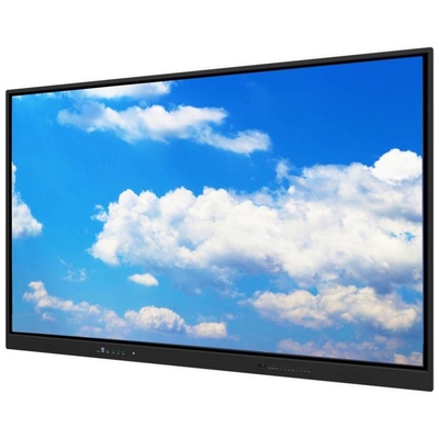 مانیتور لمسی تعاملی 55 65 75 86 98 110 اینچ 3840 * 2160 دوربین 4K میکروفون Transcreen اندروید 13 OPS همه در یک