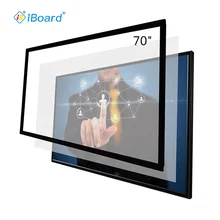 فریم لمسی مادون قرمز سری IB-L2 هر شیء نامرئی لمس ورودی انگشت 10 نقطه 19 اینچ تا 200 اینچ