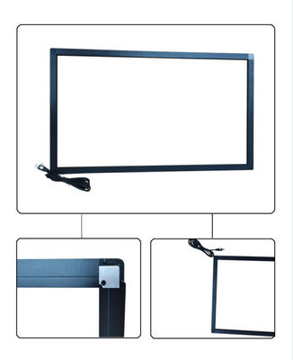 19"65"75"86" Multi IR Touch Screen Frame Overlay Interactive Ir Frame برای تلویزیون هوشمند و مانیتور تعامل