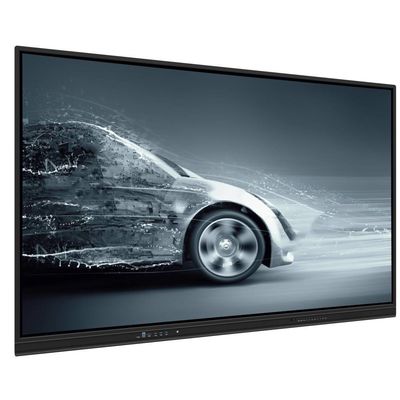 اندروید 12 4 + 32G صفحه نمایش DLED RS232 AV RJ45 10 IR صفحه لمسی تابلو سفید برای کلاس مدرسه دفتر 65 75 86 اینچ