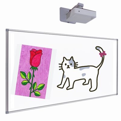 تخته پروژکتور تعاملی ۱۰۲ اینچی برای کلاس های مدرسه از کارخانه iBoard