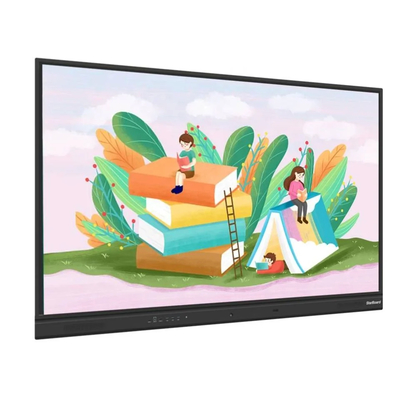 65 75 86 اینچ 4K Ultra HD ویندوز OS Smart Board صفحه نمایش ال سی دی دیوار نصب شده با ایست حرکت پذیر
