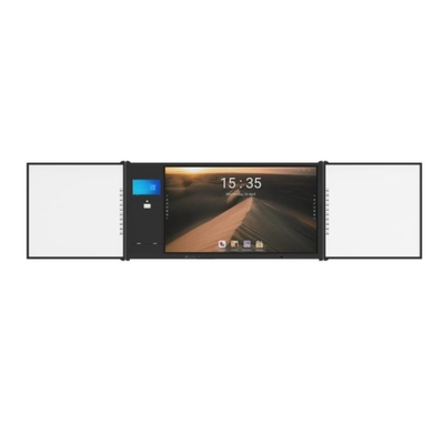 صفحه نمایش تعاملی 75 اینچ اندروید ویندوز چند لمسی 4K UHD LED Blackboard Smart Whiteboard دوربین میک اسکنر ویزوئیزر