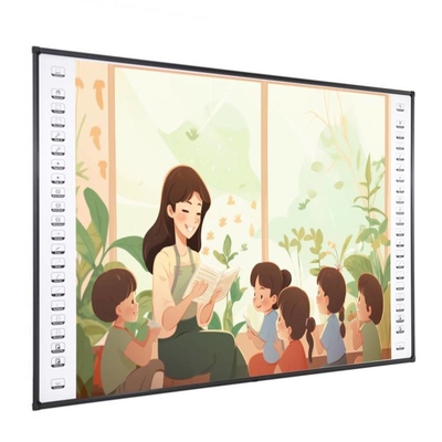 32768 X 32768 رزولوشن لمسی صفحه نمایش لمسی تعاملی پروژکتور استفاده از IR Touch Interactive Whiteboard