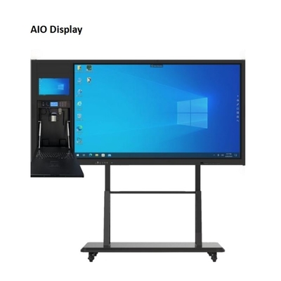 iBoard چند رسانه ای هوشمند همه در یک کامپیوتر اندروید صفحه نمایش صفحه سفید تعاملی با اسکنر دوربین ساخته شده
