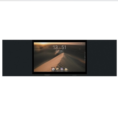 صفحه سیاه IR تعاملی با صفحه نمایش DLED 75 86 98 اینچ گزینه ای قلم سفید / سبز / سیاه شامل