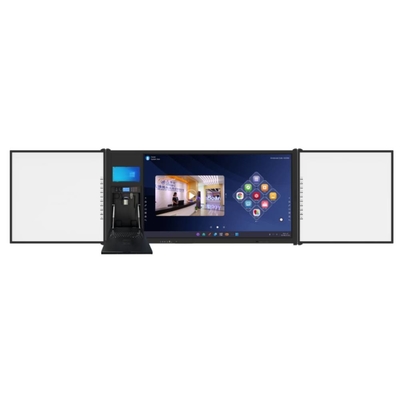 75 اینچ اندروید ویندوز همه در یک صفحه نمایش تخت تعاملی با 20 نقطه لمس 13MP دوربین و 6Mic نمایشگر