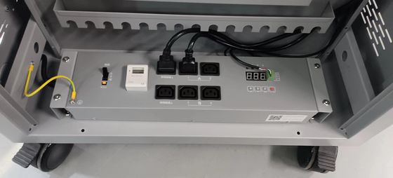 CE AC شارژ DC شارژ و USB Type-A Type-C Vault Storage iPad شارژ کارت شارژ موبایل کابینت شارژ با چرخ