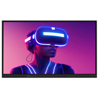 صفحه سفید تعاملی IR ۸۶ اینچ همه در یک کامپیوتر اندروید با پورت USB HDMI TYPE-C Wifi Bluetooth اشتراک بی سیم