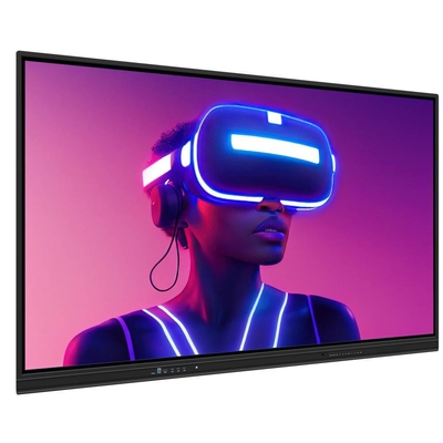صفحه سفید تعاملی IR ۸۶ اینچ همه در یک کامپیوتر اندروید با پورت USB HDMI TYPE-C Wifi Bluetooth اشتراک بی سیم