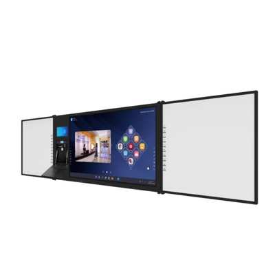 صفحه سیاه هوشمند 75 اینچی متصل به هم 4K HD IR مادون قرمز صفحه نمایش لمسی هوشمند الکتریکی Nano Blackboard تعاملی