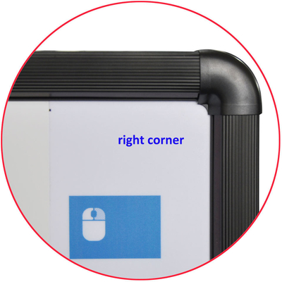 32768 X 32768 رزولوشن لمسی صفحه نمایش لمسی تعاملی پروژکتور استفاده از IR Touch Interactive Whiteboard