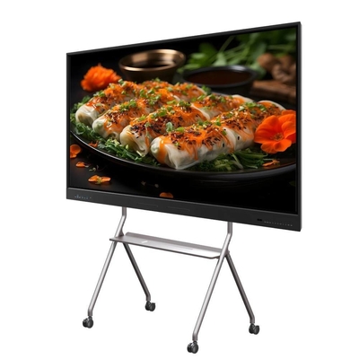 Iboard EDLA گوگل گواهی 65 اینچ 75 اینچ هوشمند 20 تاچ مانیتور تلویزیون با USB VGA TYPE-C برای جلسه سالن های مدرسه خانگی