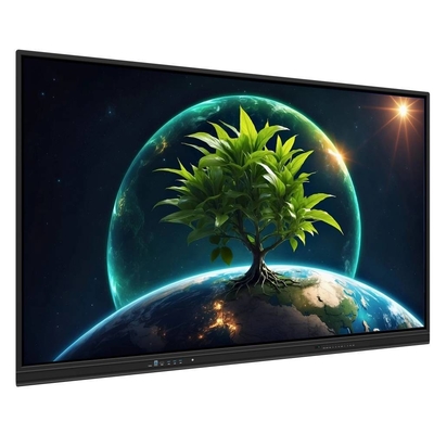 LCD Smart Board 86 اینچ اندروید 14 با 8+128G 40 نقطه لمسی وای فای bt hdmi نرم افزار کالیبراسیون شده برای ادارات مدرسه