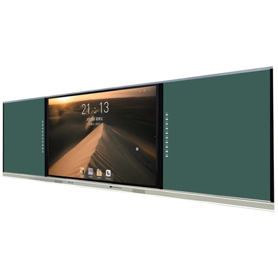 صفحه سیاه هوشمند 75 اینچی متصل به هم 4K HD IR مادون قرمز صفحه نمایش لمسی هوشمند الکتریکی Nano Blackboard تعاملی