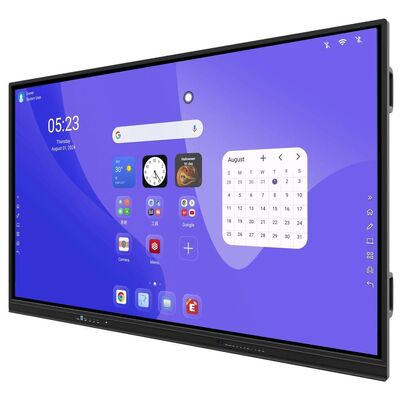 55/65/75/86 اینچ رزولوشن 4K پانل مسطح تعاملی Smart Whiteboard با چند لمسی
