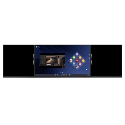 صفحه سیاه متصل به هم IR 75 86 98 اینچ صفحه نمایش لمسی DLED اختیاری قلم سفید / سبز / BlackBoard شامل