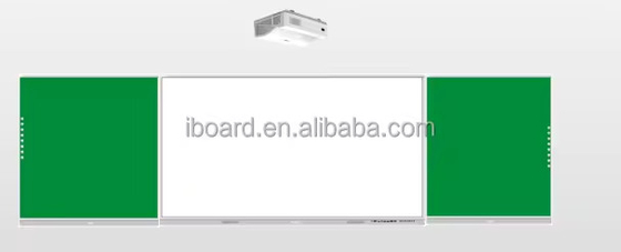 iBoard تجهیزات آموزشی صفحه لمسی 75 اینچی بهترین صفحه هوشمند متصل به هم LCD Smart Blackboard