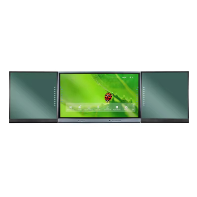 iBoard تجهیزات آموزشی صفحه لمسی 75 اینچی بهترین صفحه هوشمند متصل به هم LCD Smart Blackboard