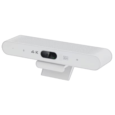 سیاه و سفید نصب آسان دوربین ویدئویی کنفرانس 4K دوربین USB AI ردیابی خودکار 2160p ردیابی دوربین وب با صدای اتاق کنفرانس