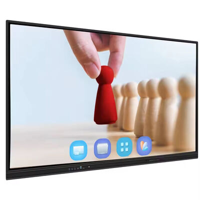 آی بورد 86 اینچ 4K پانل مسطح تعاملی با چند لمسی Smart Interactive Board برای کسب و کار و آموزش