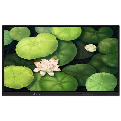 صفحه نمایش لمسی تعاملی Whiteboard 65 75 86 98 اینچ اندروید PC USB TYPE-C HDMI OUT Smart Board برای مدارس نمایشگاه های آموزشی