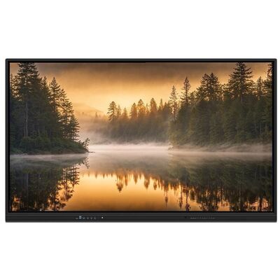 4K 65 75 86 98 110 اینچ پنل ضد درخشش ضد درخشش پانل تعاملی صفحه سفید هوشمند مانیتور IR Super Slim Frame مانیتور کامپیوتر برای جلسه آموزشی مدرسه