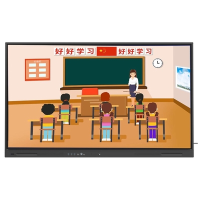 تخته سفید تعاملی 98 اینچی iBoard برای کنفرانس تجاری، قاب آلیاژ آلومینیوم
