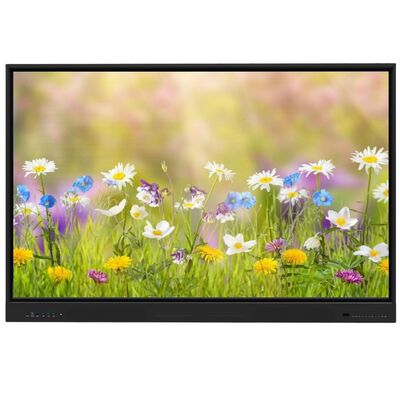 صفحه نمایش چند لمسی تخته سفید تعاملی LED 75 اینچی اندروید سیستم دوگانه ویندوز