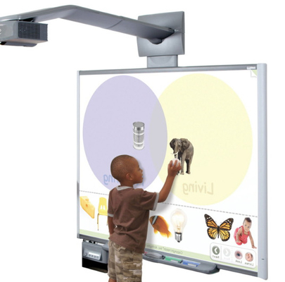 ویژگی 5 تکنولوژی مادون قرمز برای نمایش منطقه بزرگ و پشتیبانی از همکاری در کلاس در Iboard Interactive Whiteboard