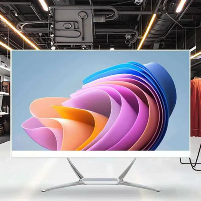 فابریکه OEM 21.5' 23.8' 27 اینچ صفحه نمایش رومیزی با دوربین وب داخلی همه در یک اندروید و سیستم Win با لمسی ظرفیت