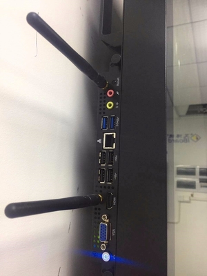 ۶۵ ۷۵ ۸۶ اینچ مانیتور لمسی تعاملی فلزی ۲x۱۵ وات اسپیکر WIFI بلوتوث بی سیم اشتراک از PAD تلفن لپ تاپ برای آموزش مدرسه عملکرد دفتر