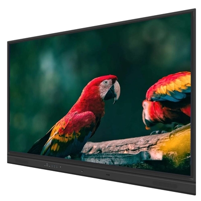 Iboard Interactive Whiteboard 98 105 110 اینچ رزولوشن 4K فریم آلومینیومی با آموزش نرم افزار اداری زوم تیم های جلسه دوربین مایکروفون اختیاری برای دفتر کلاس