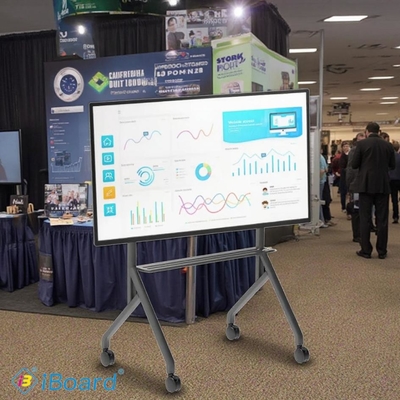 32G Storage Smart Board صفحه نمایش تخت تعاملی 65 اینچ 3840x2160 4K