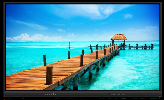 مانیتور حساس به لمس با فناوری لمسی مادون قرمز و وضوح Ultra HD 4K 3840*2160