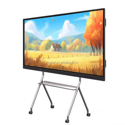 iBoard 75 اینچ 50 نقطه لمس تعاملی صفحه تخت هوشمند صفحه لمس دیجیتال صفحه سفید تعاملی هوشمند برای آموزش در مدارس