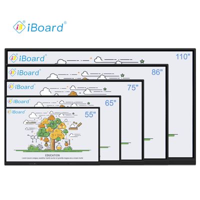 55 65 75 86 اینچ 4K LCD Interactive Whiteboard پانل دیجیتال کلاس درس هوشمند صفحه الکترونیکی دیجیتال صفحه هوشمند برای تدریس